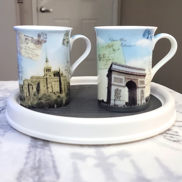 Stechcol Kitchen Set Of 2 Stechcol Gracie Bone China Oz Tea Cupsmugs Poshmark